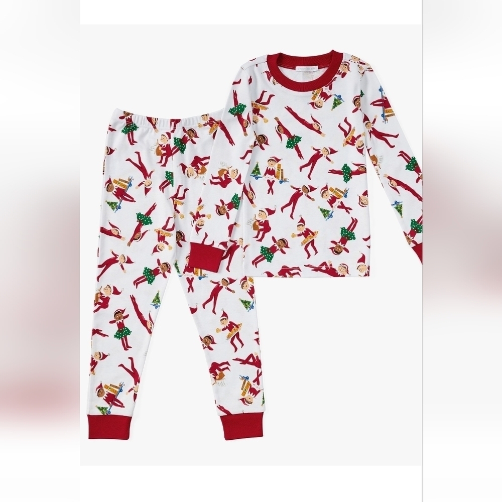 Elf on the shelf pajama set Pottery Barn Kids- size 2T